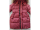 М. 499 Пальто удлиненное Moncler бордовое (92)