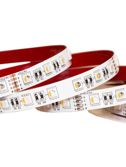 Светодиодная лента 5050 60LED/m RGB+Warm-One 24V 20W  IP20 SEASTAR