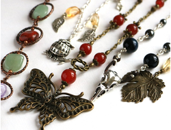 Колье, сотуары ручной работы