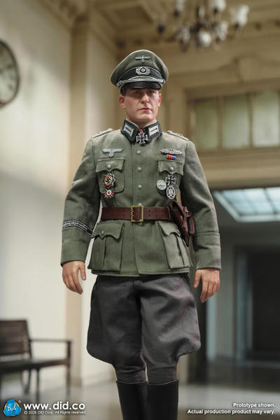 ПРЕДЗАКАЗ - Немецкий офицер - Коллекционная фигурка 1/6 WWII German Wehrmacht Officer – Otto Remer (D80194) - DID ?ЦЕНА: 21300 РУБ.?