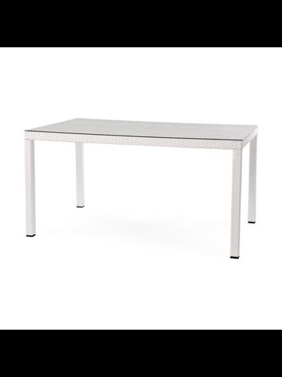 Комплект плетеной мебели MILANO белый на 6 персон