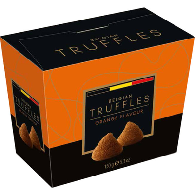 Belgian Truffles Трюфели со вкусом апельсина (orange flavour), 150г