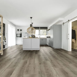 Виниловый пол Wineo 400 Wood XL Дуб тёмно-серый уютный RLC300WXL