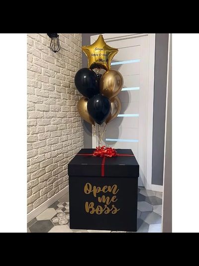 Коробка №4 с шарами