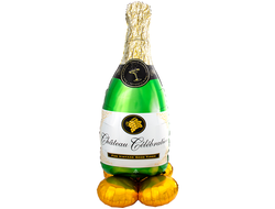 Ростовая Фольгированная фигура "Бутылка шампанского"