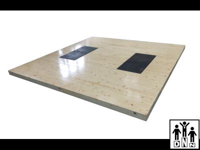 тренировочный тяжелоатлетический помост