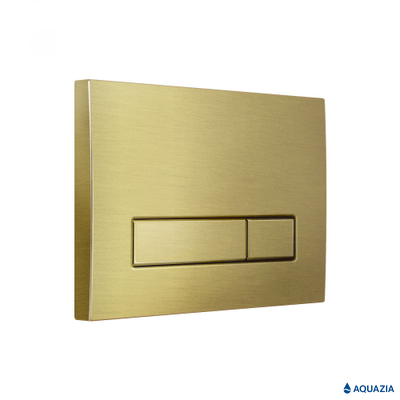 Кнопка AQUAZIA для инсталляции ATOM Line (Бронза глянец)