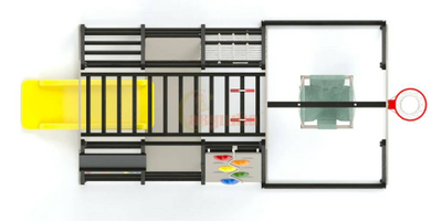 ДСК раннего развития Савушка Непоседа 8 nero