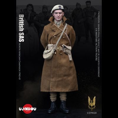 Боец SAS в Северной Африке 1942-1943 г - КОЛЛЕКЦИОННАЯ ФИГУРКА 1/6 WWII BRITISH SAS North African Campaign 1942-43 (UD9020) - UJINDOU