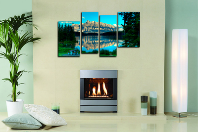 Модульная картина "Горы вдали"