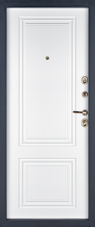 Металлическая входная дверь «Имперадор» эмаль белая