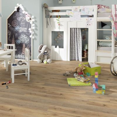 Виниловый пол Wineo 400 Wood XL Дуб радостный мягкий DB126WXL 31 класс толщина 2.0 мм клеевой 4.24 м2