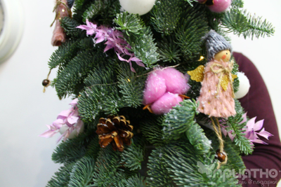 Новогодняя ёлка декор № 1136