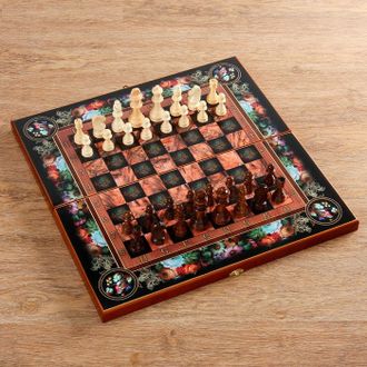 Шахматы, шашки, нарды (3 в 1)