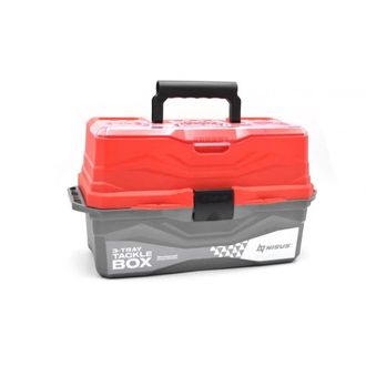 Ящик для снастей Tackle Box трехполочный NISUS красный