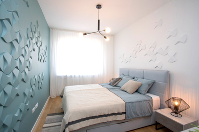 Гипсовая 3D панель "Элль" (вид 2)