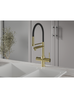 Система мгновенного кипячения воды 4в1 AQUAHOT ROME LG (светлое золото)