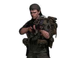 ПРЕДЗАКАЗ - Сержант Боб Барнс ("Взвод", Platoon) - Коллекционная ФИГУРКА 1/6 scale Platoon Vietnam War U.S. Army Staff Sergeant Barnes (DMS045) - DAMTOYS ?ЦЕНА: 31700 РУБ.?