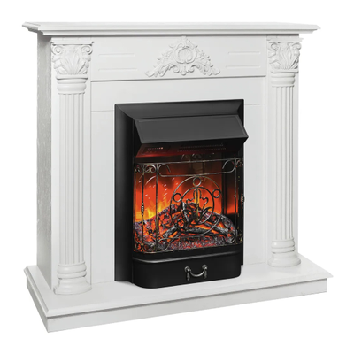 Электрический камин Stefania WT с очагом Majestic