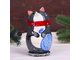 Матрёшка «Котик» с ёлочными деревянными игрушками, 7шт