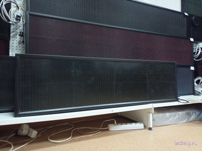 Электронное табло для АЗС-ГАЗ-370*1330mm [изменяемая марка топлива + ценник] RGB