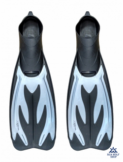 Ласты LightSwim LSF-15 Silver/black XL-45-46