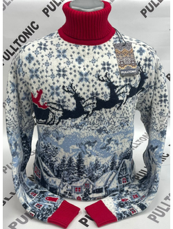 Мужской свитер Счастливого Нового года 04