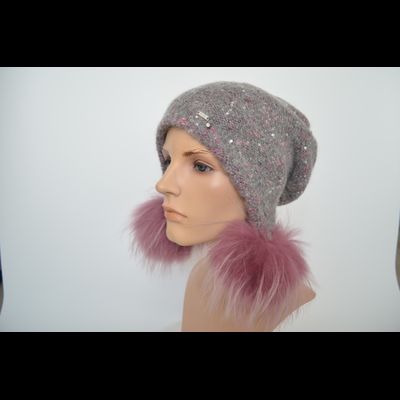 Шапка ушанка Vizio Италия 1010 PP 66  цвет 4-20