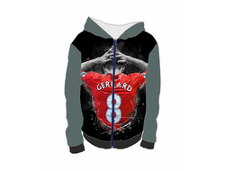 Толстовка 3D с полной запечаткой Ливерпуль, Liverpool FC №10