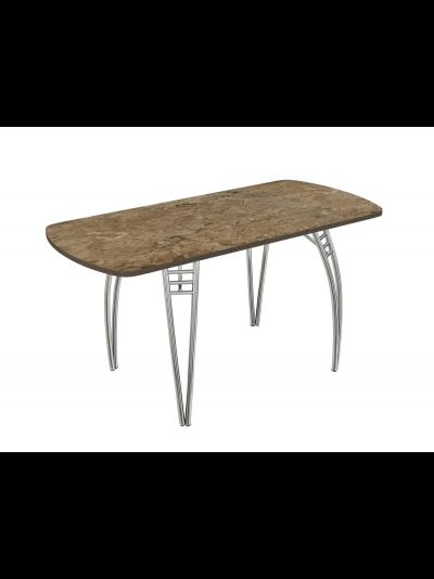 Стол кухонный раздвижной "Пластиковый", подстолье Паук, разные цвета