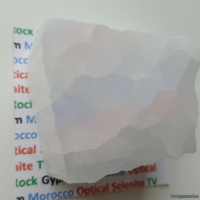 Гипс (Селенит) оптический