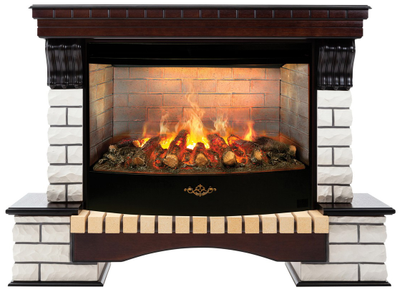 Электрокамин Country AO с очагом 3D FireStar 33