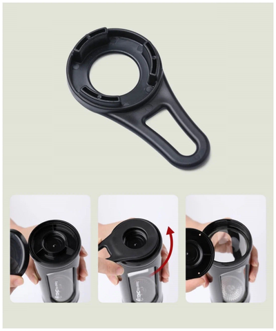 Термокружка Xiaomi Tomic Creative Plastic Cup 350 ml Black