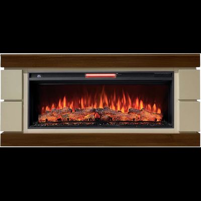 Линейный электрокамин Норман NT-SL с очагом Joker 45