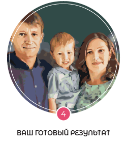 Картина по номерам по фото шаг 4