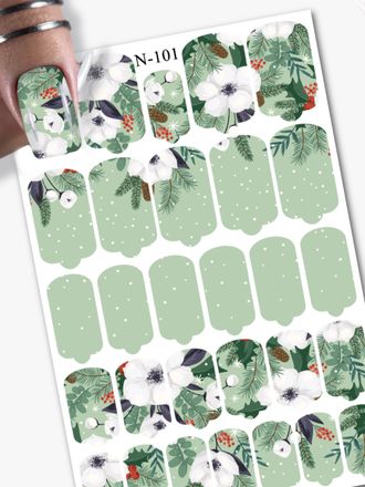 Пленка для маникюра Осень/Зима N-101