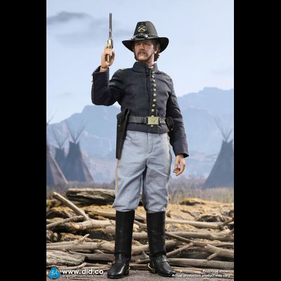 Американский солдат времен Гражданской Войны (Джон Данбар, "Танцующий с волками") - Коллекционная фигурка 1/6 U.S. Civil War Union  Army Lieutenant – John Dunbar (NS80175) - DID