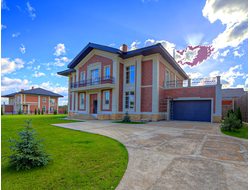 РЕКЛАМА В КОТТЕДЖНОМ ПОСЕЛКЕ "ГРАДОСТРОИТЕЛЬ"