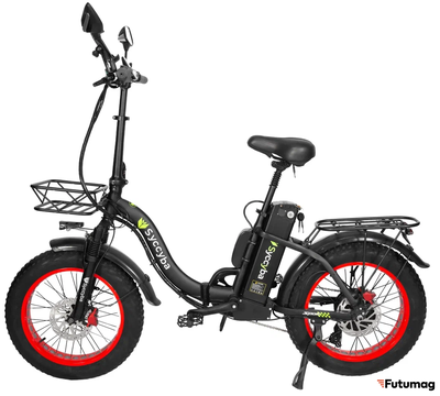 Электровелосипед SYCCYBA H2 (F11) 20AH красный