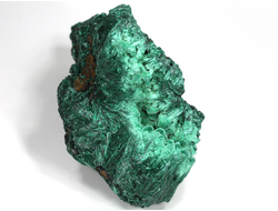 Малахит плисовый, кристаллический, Конго (125*76*63 мм, 569 г) №28743