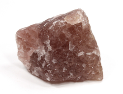 Кварц клубничный, необработанный "дикий" образец, Бразилия (40*35*26 мм, 54 г) №35144