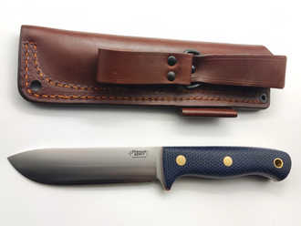 Нож Кедр сталь VG10 синяя микарта