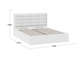 Кровать с ПМ «Агата» Тип 1 (с подъемным механизмом)