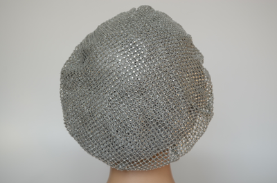 Сетка со стразами на берет