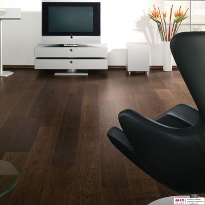 Паркетная доска Haro Дуб Африканский 524777 1-пол лак