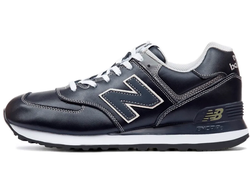 New Balance 574 Leather Blue женские