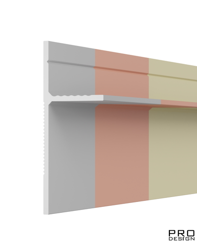 Теневой плинтус скрытого монтажа Pro Design Panel 7208 любой цвет по RAL