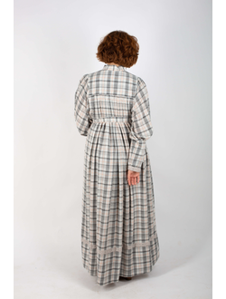 Платье "Поморское" в клетку