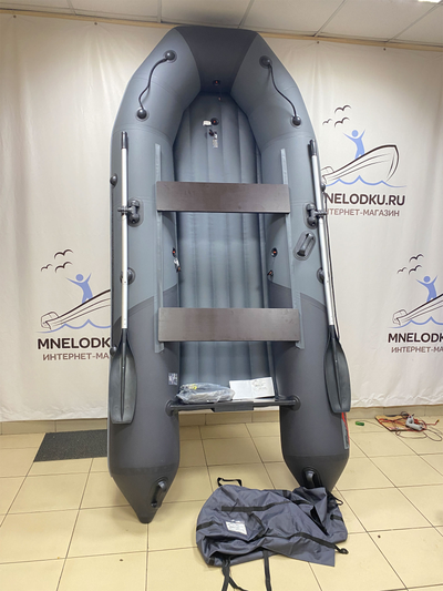 Моторная лодка Таймень NX 3200 НДНД графит/черный (уценка)