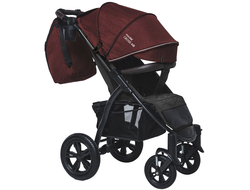 Коляска прогулочная BubaGo Cross Air burgundy